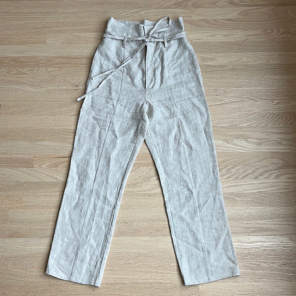 Reformation Paros Linen Pant Size 2